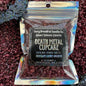 DEATH METAL CUPCAKE Sizzling Room Salt Crystal Potpourri: Chocolate Cherry Absinthe Scent - Gory Dreadful Candle Co