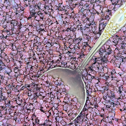 DREADFUL LOVE Signature Sizzling Room Salt Crystal Potpourri: Black Rose & Peppered Plum Scent - Gory Dreadful Candle Co