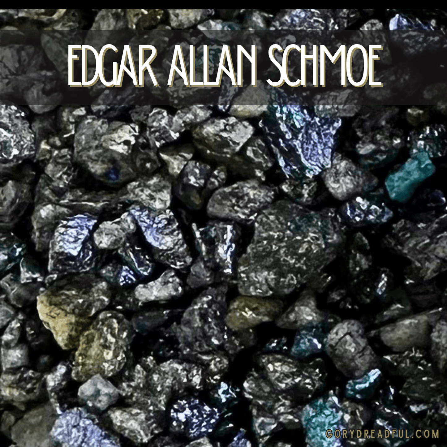 Edgar Allan Schmoe Sizzling Room Salt Crystal Potpourri: Spicy Pumpkin Persimmon Scent - Mini - Gory Dreadful Candle Co