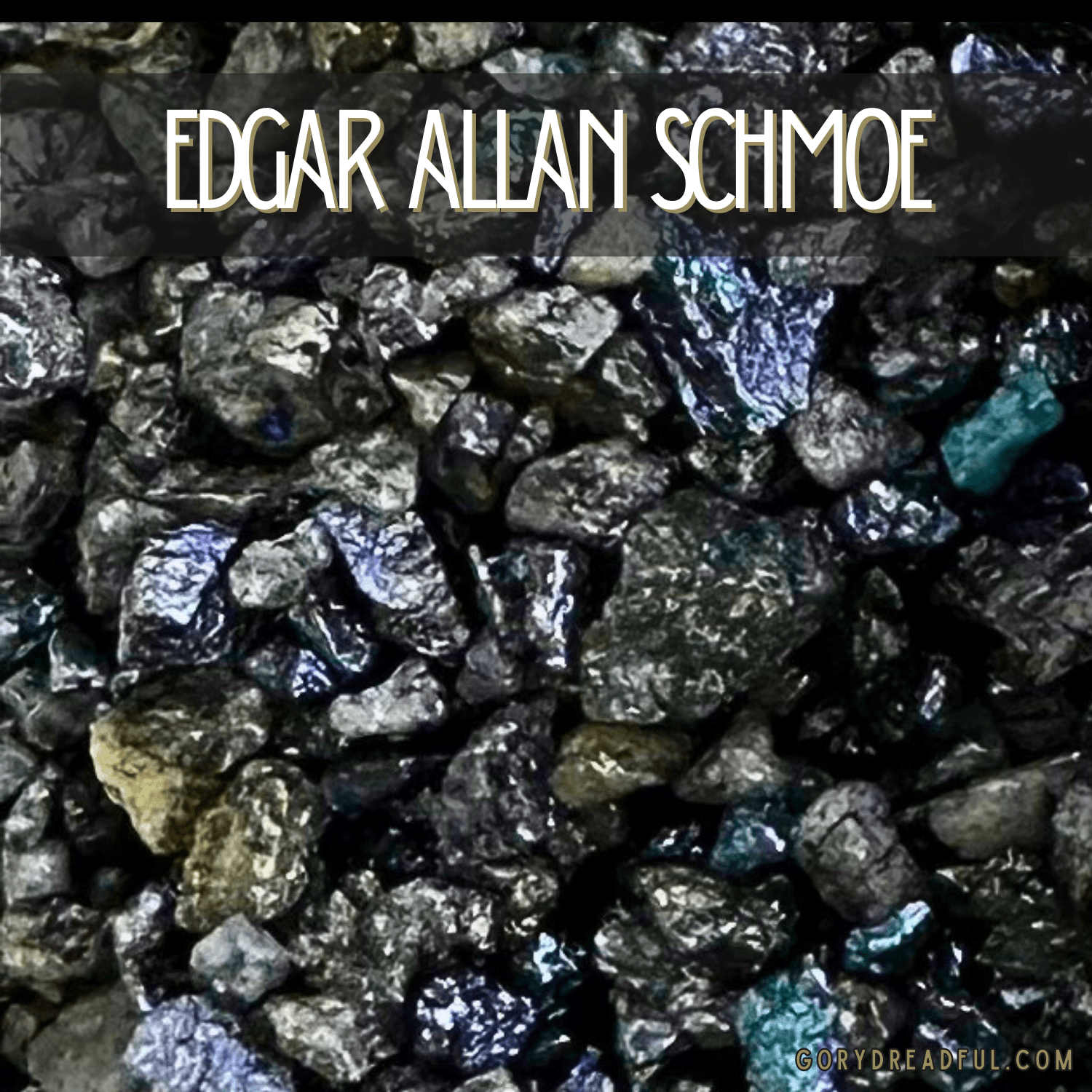 Edgar Allan Schmoe Sizzling Room Salt Crystal Potpourri: Spicy Pumpkin Persimmon Scent - Mini - Gory Dreadful Candle Co