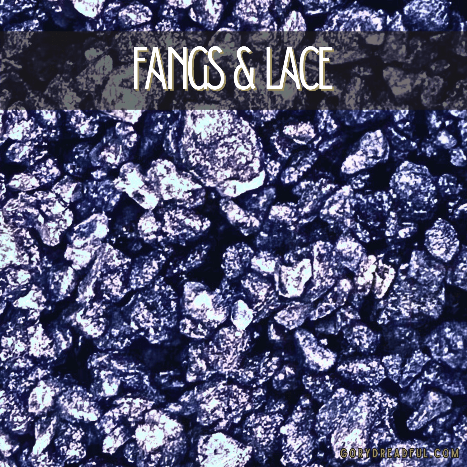 Fangs & Lace Sizzling Room Salt Crystal Potpourri: Cashmere Pink Sugar Scent - Mini - Gory Dreadful Candle Co