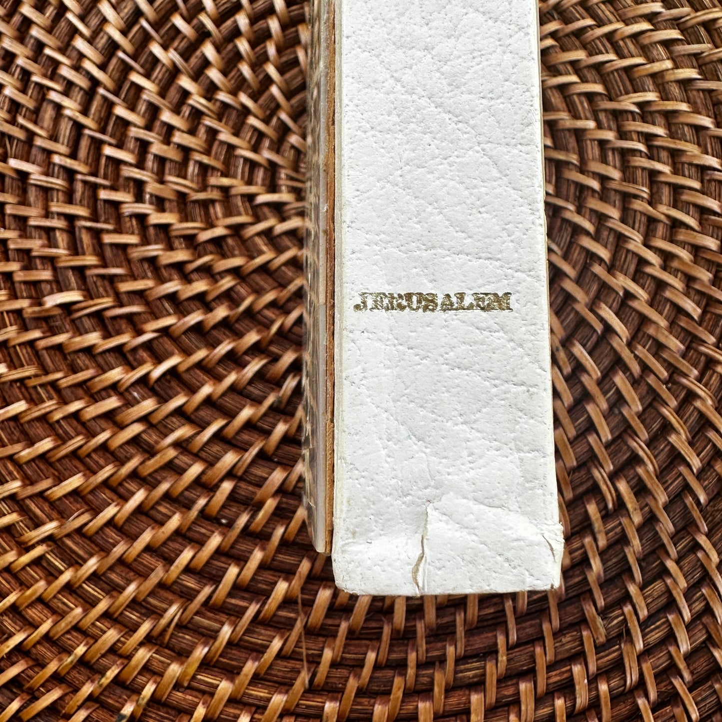 Vintage 1985 Mother-of-Pearl Inlay Holy Bible – owned by Hon. Jim Wright