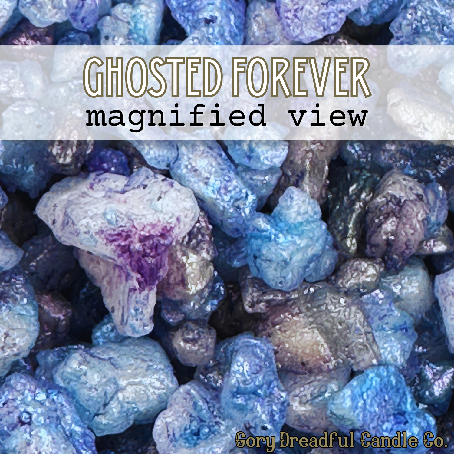 GHOSTED FOREVER Sizzling Room Salt Crystal Potpourri: Pimento Vanilla Floral Musk Scent - Gory Dreadful Candle Co
