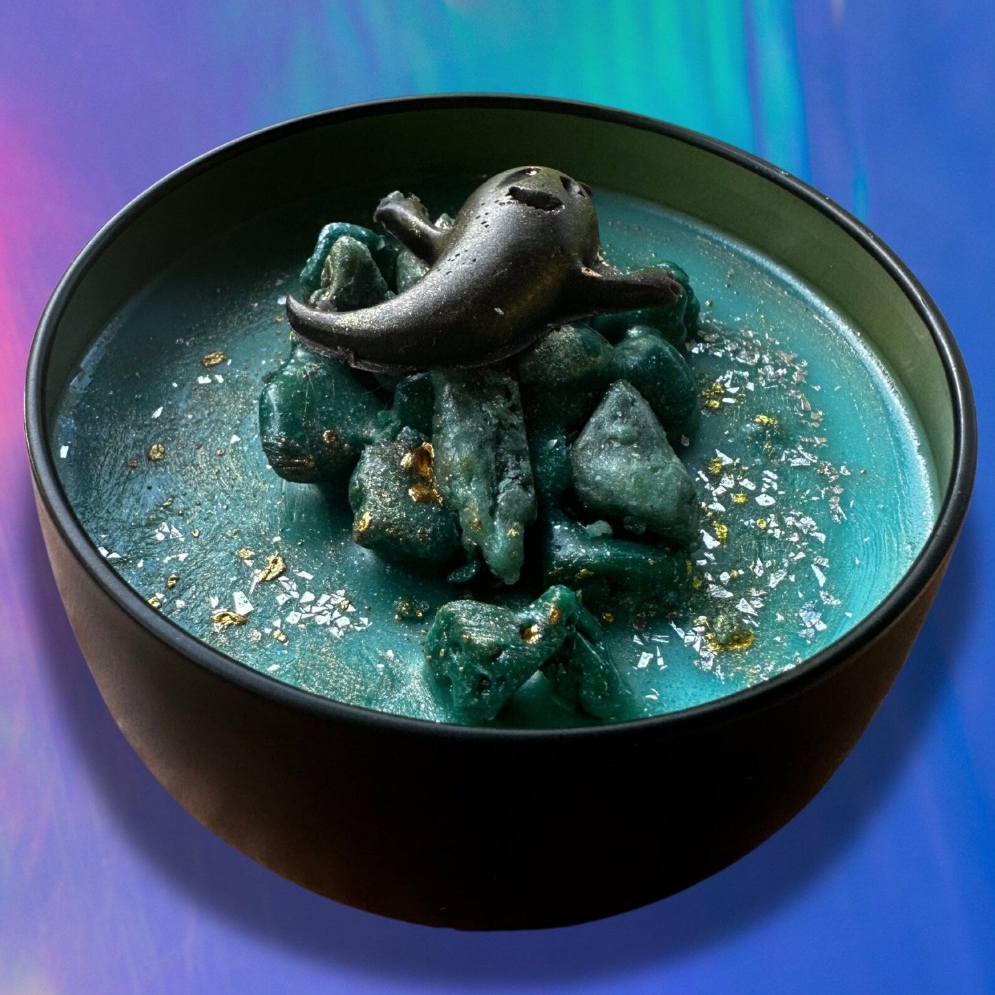 HOTEL NEVERMORE Luxury Wickless Candle 6.5 oz: Poolside Summer Floral Scent - Gory Dreadful Candle Co