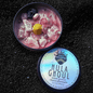 HULA GHOUL Luxury Wickless Candle 6.5 oz: Black Coconut & Cherry Pineapple Scent - Gory Dreadful Candle Co