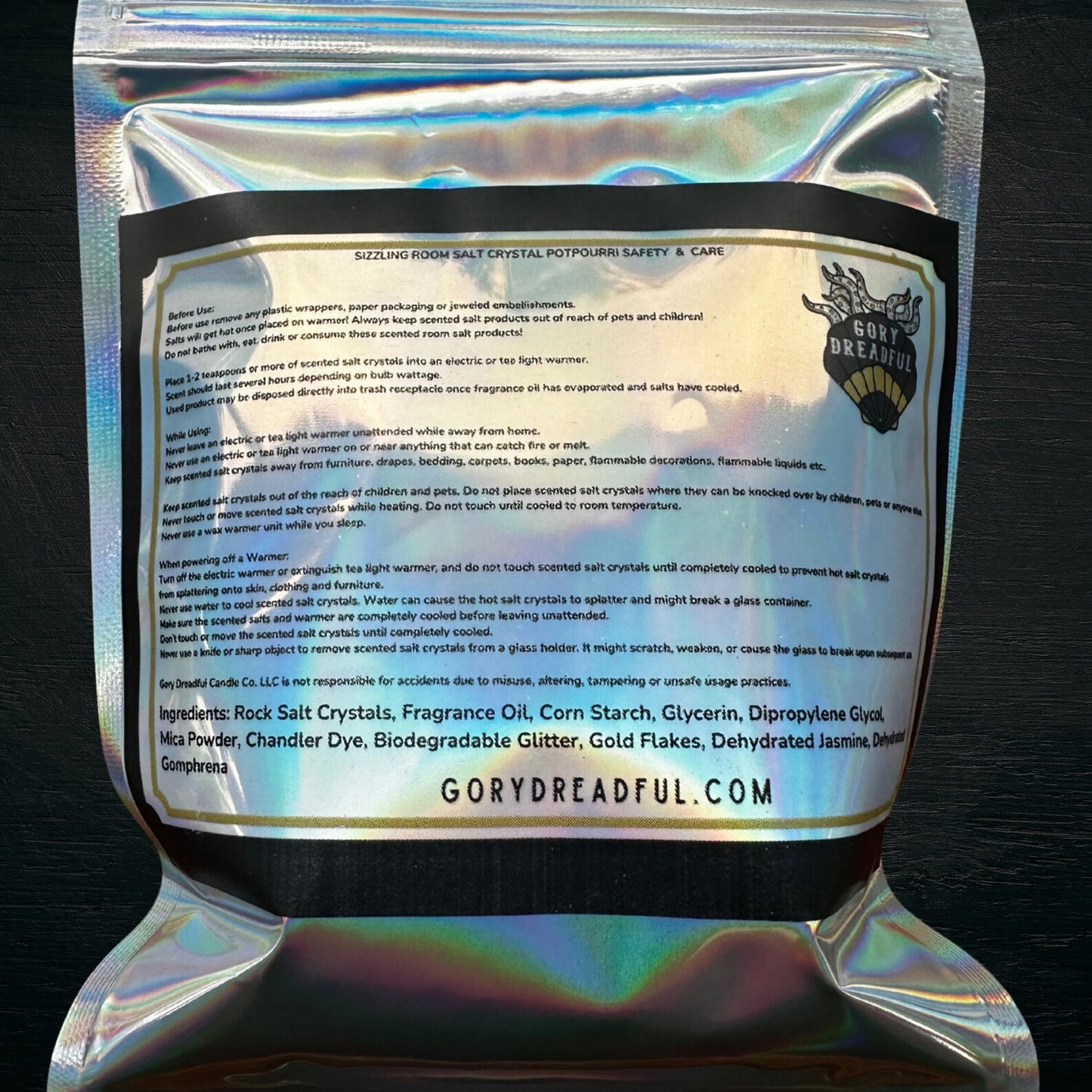 HOTEL NEVERMORE Sizzling Room Salt Crystal Potpourri: Poolside Summer Floral Scent