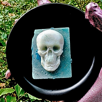 Skeleton Tears Wax Melt Chunkies: Pumpkin Pear Cassia Bourbon Scent