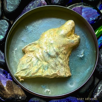 Werewolf's Embrace Wickless Candle: Maple Honey Vanilla Bourbon Scent