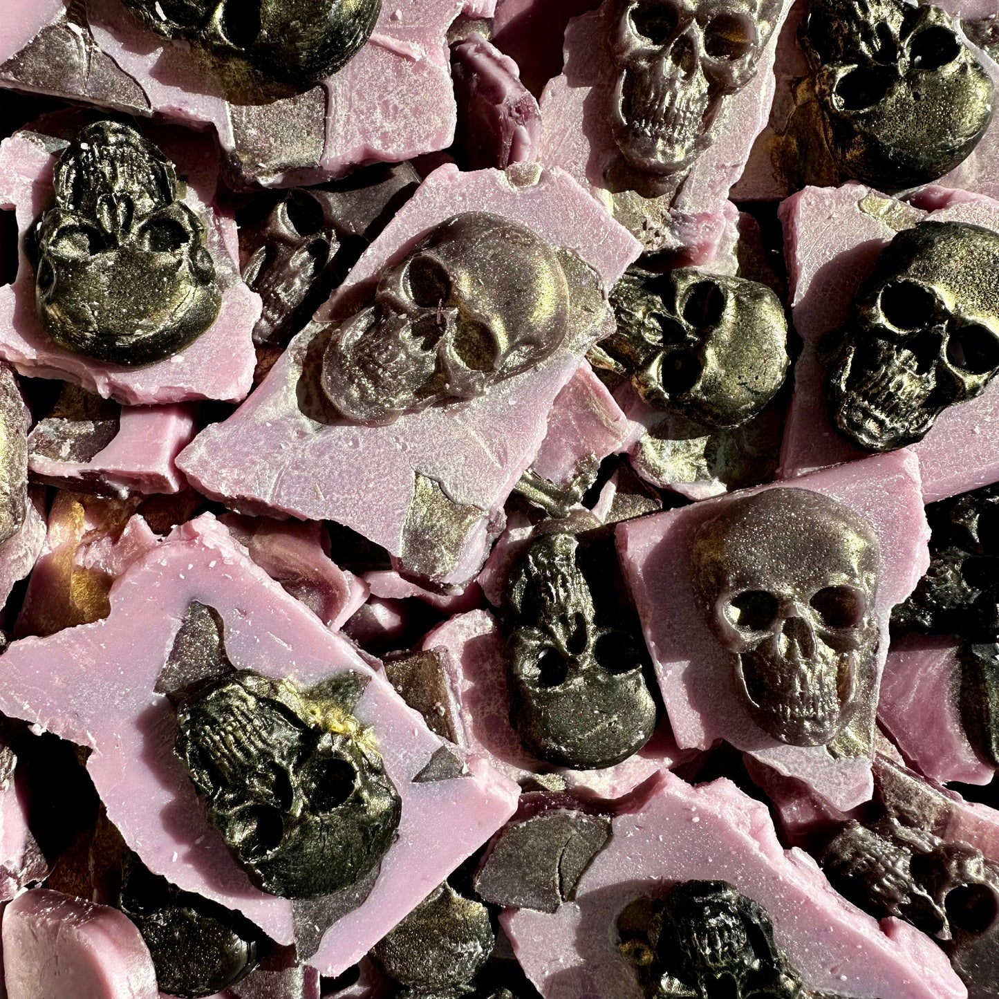 DEATH METAL CUPCAKE Wax Melt Brittle: Chocolate Cherry Absinthe Scent