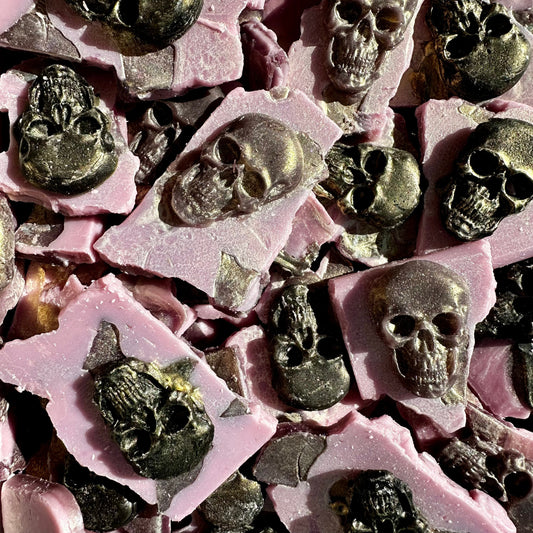 DEATH METAL CUPCAKE Wax Melt Brittle: Chocolate Cherry Absinthe Scent