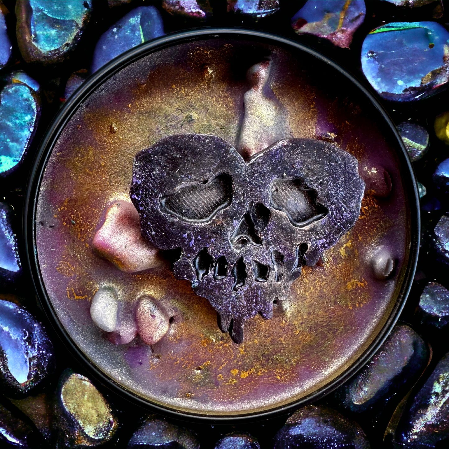 ATTAGHOUL! Wickless Luxury Candle: Gingersnap White Pumpkin Spicy Sugar Scent