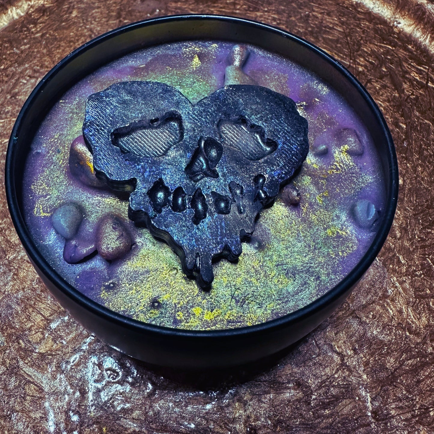 ATTAGHOUL! Wickless Luxury Candle: Gingersnap White Pumpkin Spicy Sugar Scent