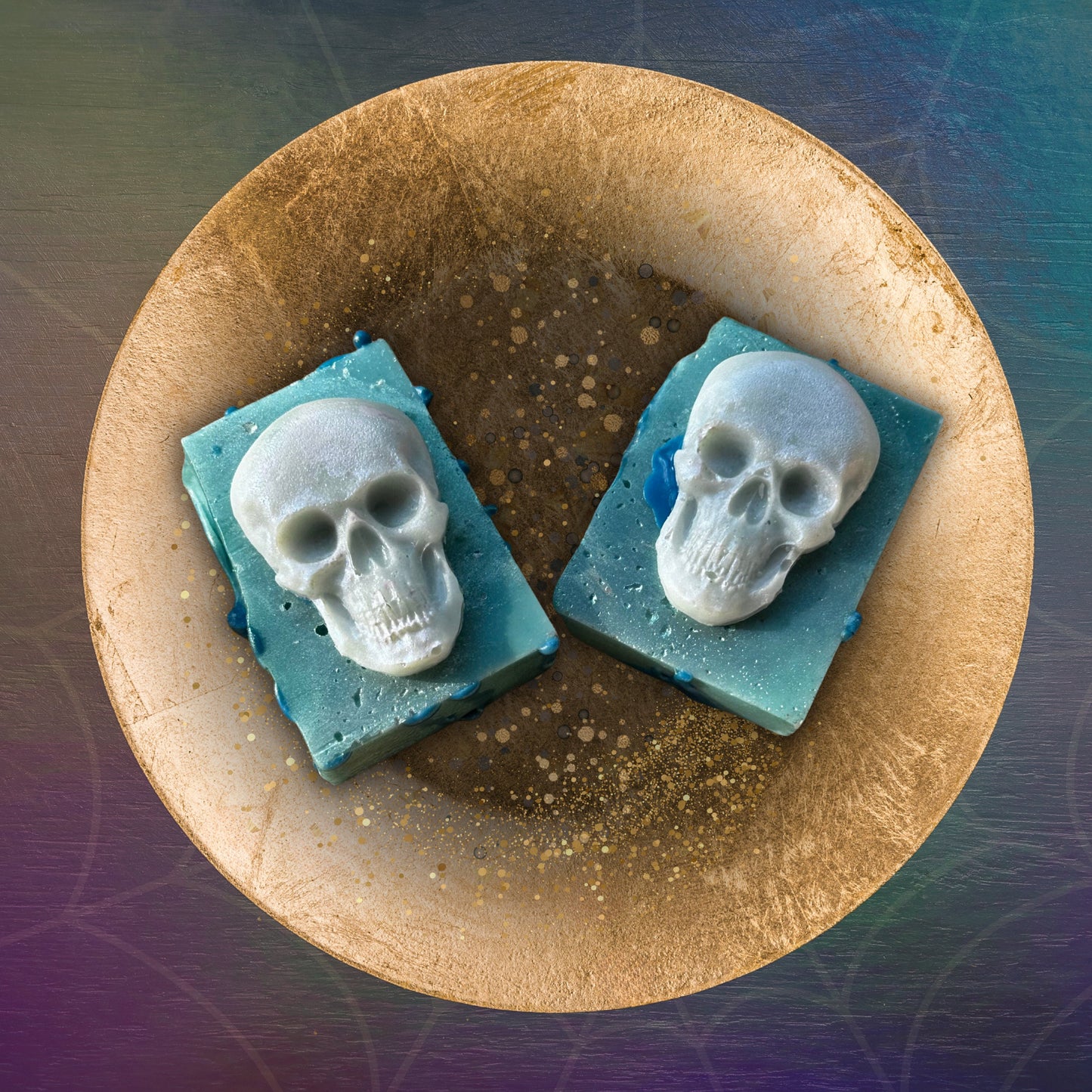 SKELETON TEARS Wax Melt Chunkies: Pumpkin Pear Cassia Bourbon Scent