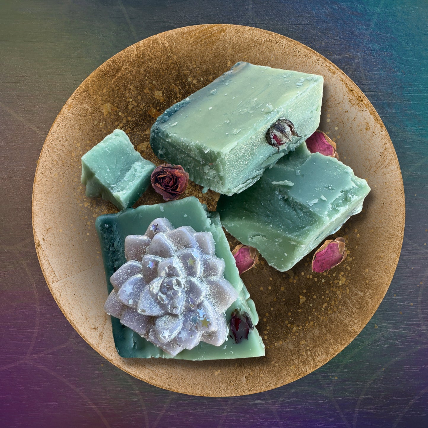 HAGALICIOUS Wax Melt Chunkies: Patchouli Pine Sweet Florals Scent