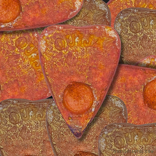 TRICKY TREAT Wax Melt Planchette: Candy Corn Butterscotch Whiskey Scent