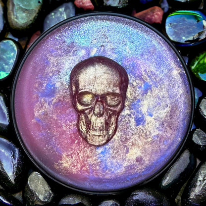 DEATH METAL CUPCAKE Wickless Luxury Candle: Chocolate Cherry Absinthe Scent
