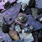 PLUM SPOOKY Wax Melt Brittle: Plum Cinnamon Patchouli Leaf Cashmere Woods Scent
