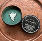 APPARITIONAL AMBITIONS Wickless Luxury Candle: Mint Nutmeg Geranium Rose Patchouli Scent