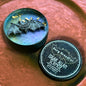 EDGAR ALLAN SCHMOE Wickless  Luxury Candle: Spicy Pumpkin Persimmon | Coco Apricot Creme Wax | 6.5 oz Boutique Tin | Halloween Gift