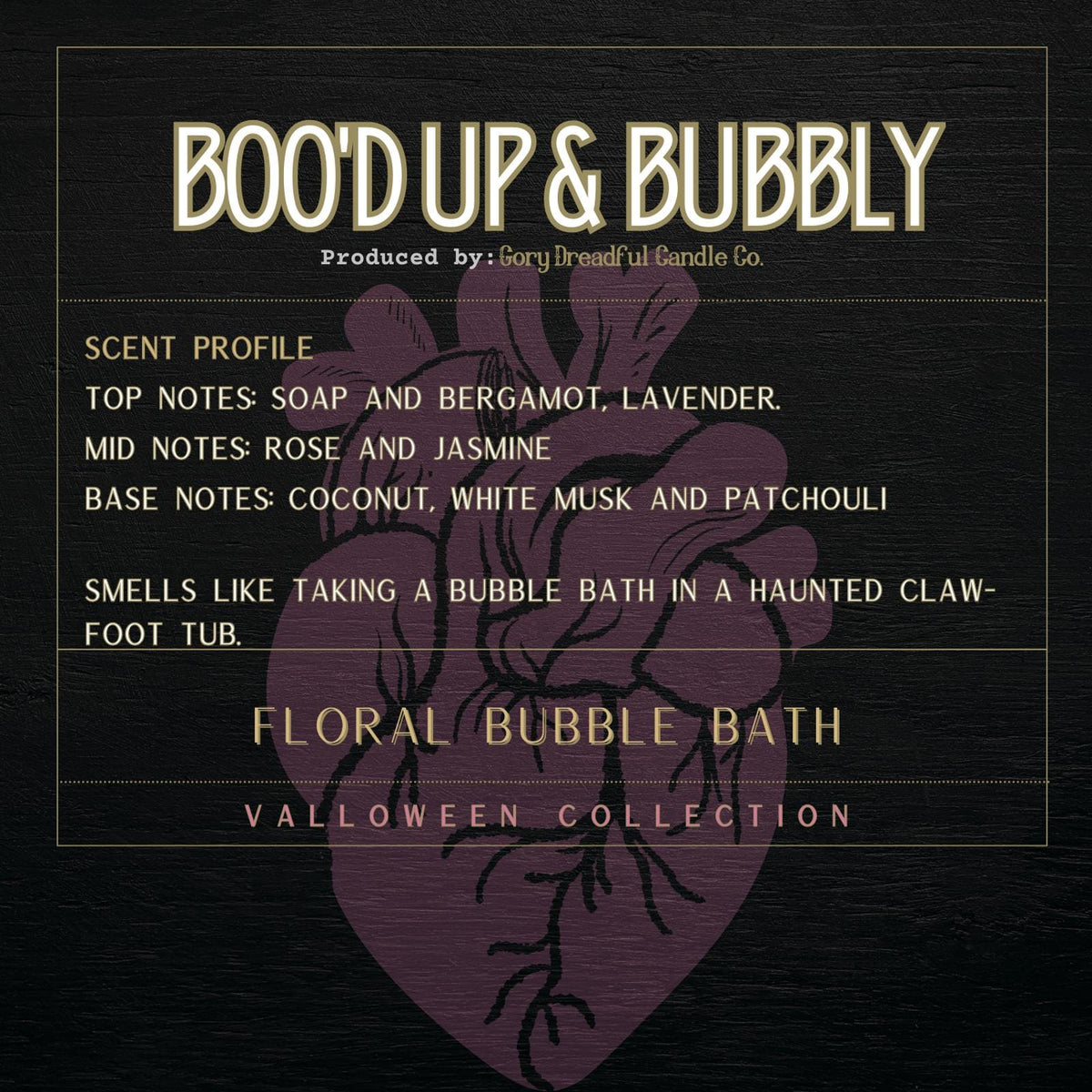 BOO'D UP & BUBBLY Sizzling Room Salt Crystal Potpourri: Floral Bubble Bath Scent