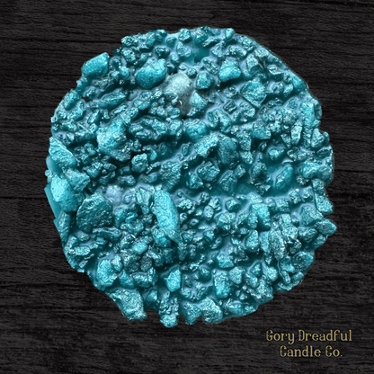 LURKSHORE Wax Melt Druzy: Island Vetiver Scent - Gory Dreadful Candle Co
