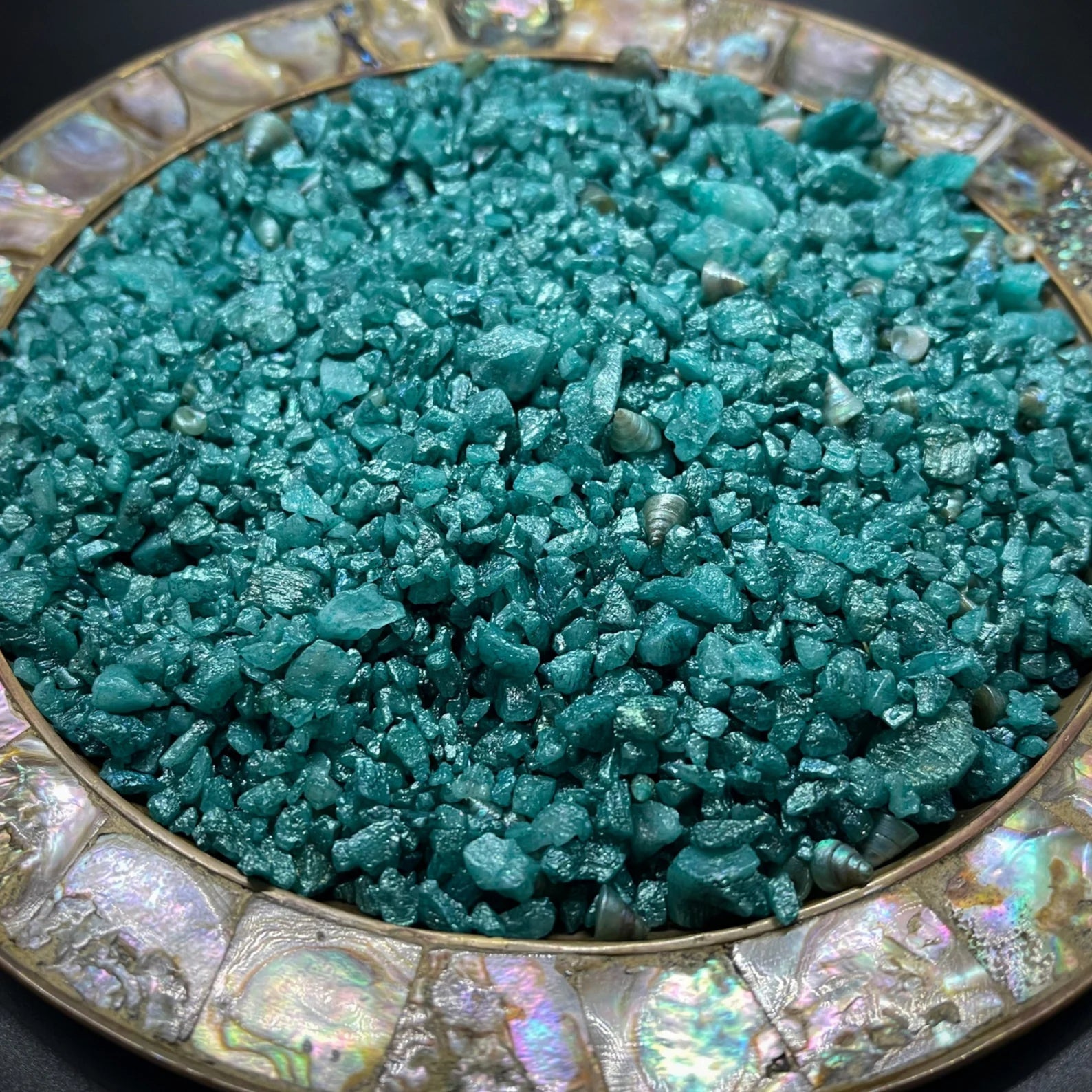 MERMAID SUSHI Sizzling Room Salt Crystal Potpourri: Sea Salt & Orchid Scent - Gory Dreadful Candle Co