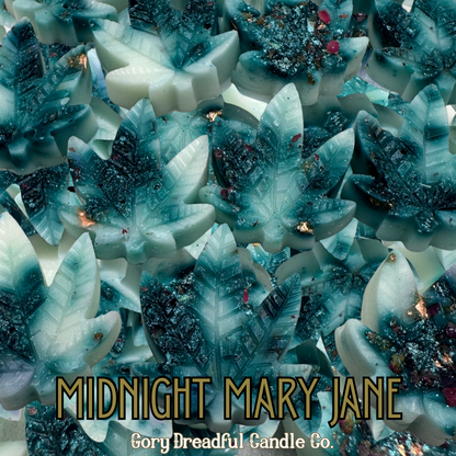 Midnight Mary Jane – Vanilla Citrus & Exotic Botanicals Scent Beeswax Melts