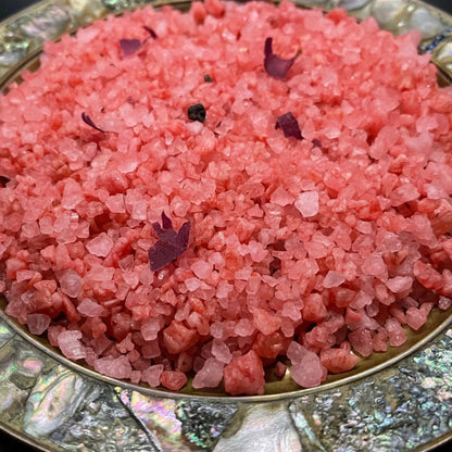 MIDSOMMER QUEEN Sizzling Room Salt Crystal Potpourri: Orange Apricot & Rose Petals Scent - Gory Dreadful Candle Co