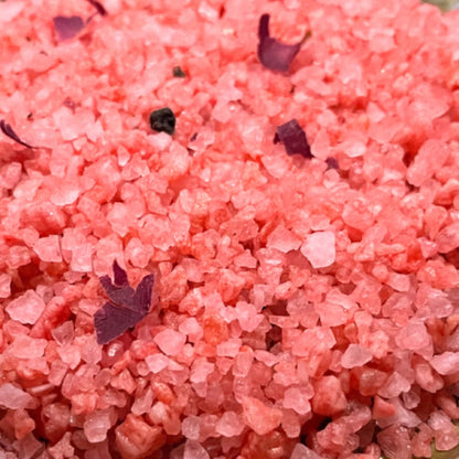 MIDSOMMER QUEEN Sizzling Room Salt Crystal Potpourri: Orange Apricot & Rose Petals Scent - Gory Dreadful Candle Co