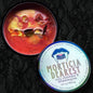 MORTICIA DEAREST Signature Luxury Wickless Candle: Nag Champa & Bubblegum Scent - Gory Dreadful Candle Co