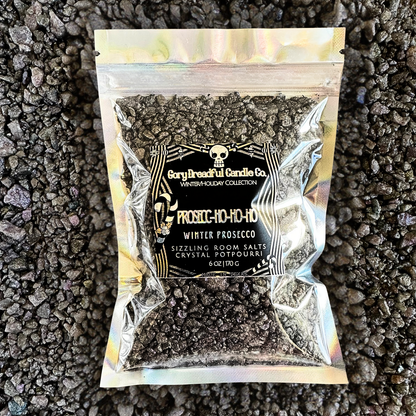 Prosecc-Ho-Ho-Ho Sizzling Room Salt Crystal Potpourri: Winter Prosecco Scent