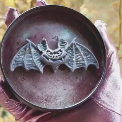 So Batty! Wickless Candle: Amyris Resin Black Licorice Scent