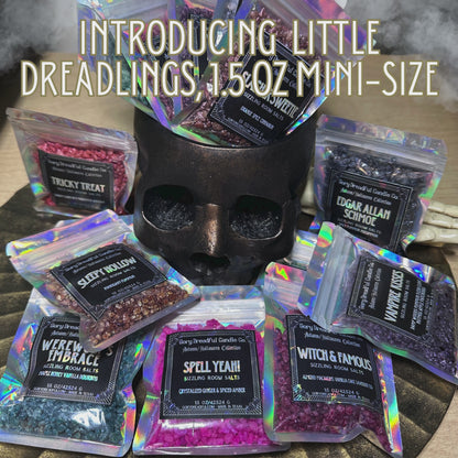 Spell Yeah! Sizzling Room Salt Crystal Potpourri: Crystallized Ginger & Spiced Amber Scent - Mini