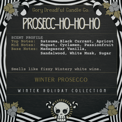 Prosecc-Ho-Ho-Ho Sizzling Room Salt Crystal Potpourri: Winter Prosecco Scent