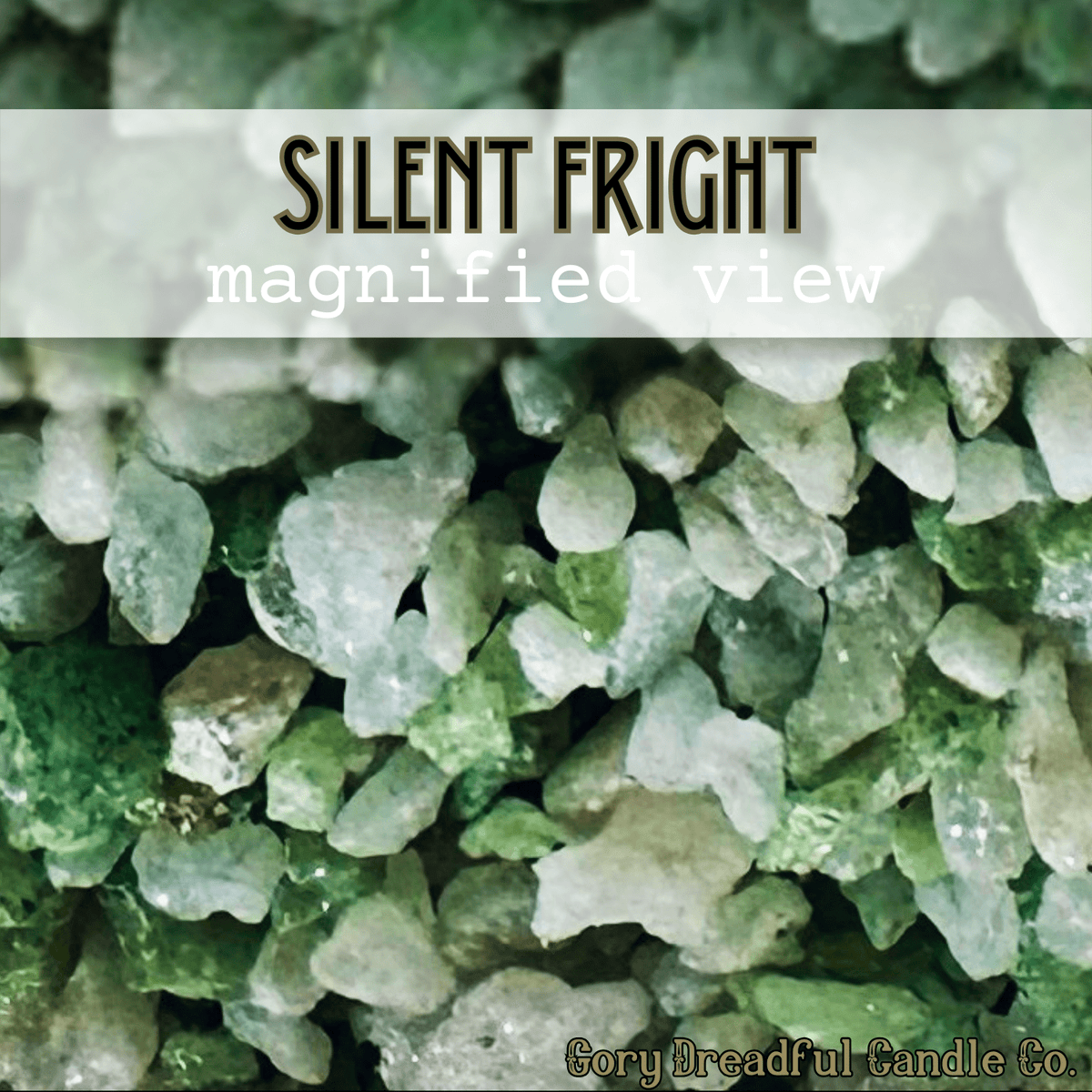 SILENT FRIGHT Sizzling Room Salt Crystal Potpourri: Spiced Pear & Whiskey Scent - Gory Dreadful Candle Co