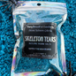 SKELETON TEARS Sizzling Room Salt Crystal Potpourri: Pumpkin Pear Cassia Bourbon Scent - Gory Dreadful Candle Co