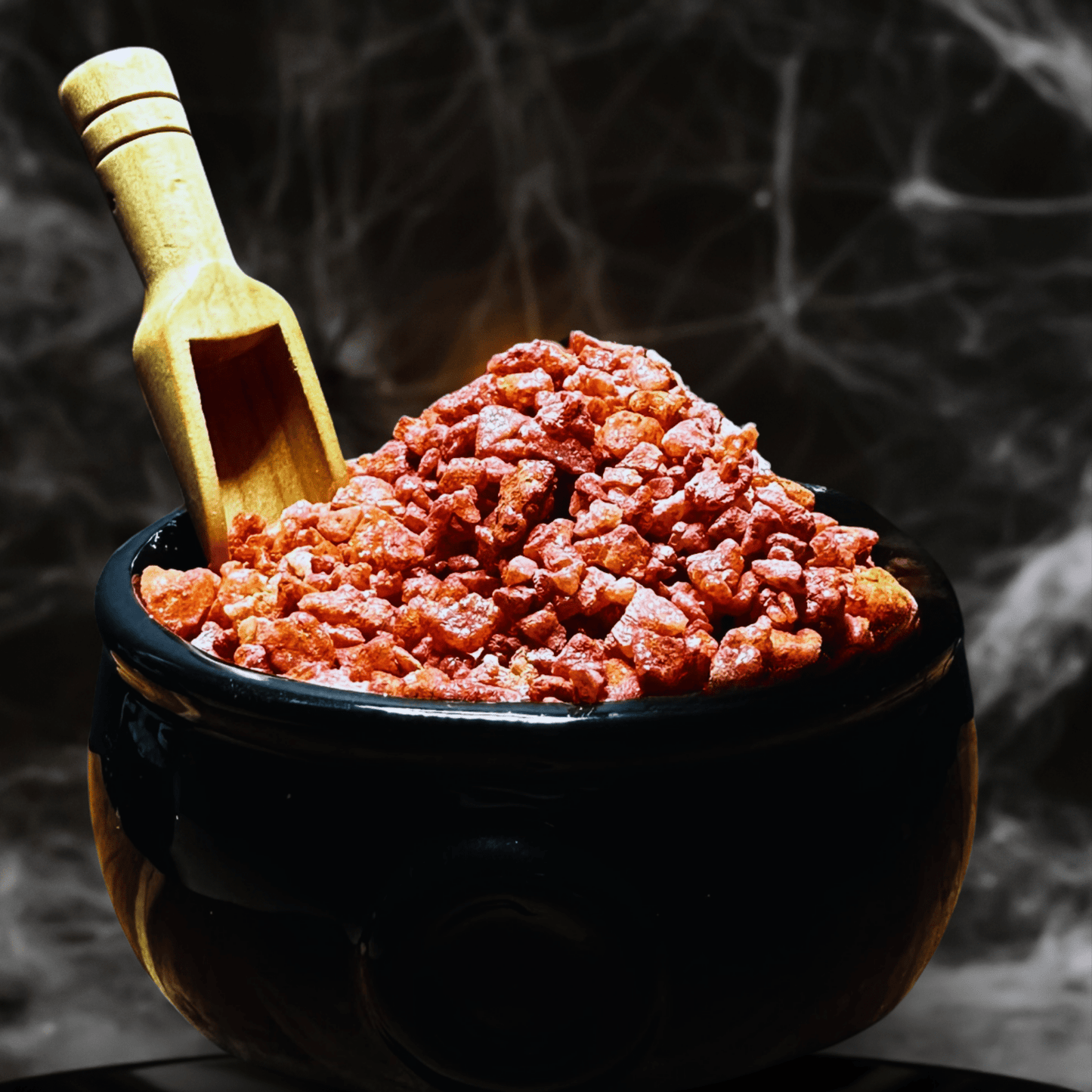 TRICKY TREAT Sizzling Room Salt Crystal Potpourri: Candy Corn Butterscotch Whiskey Scent - Gory Dreadful Candle Co
