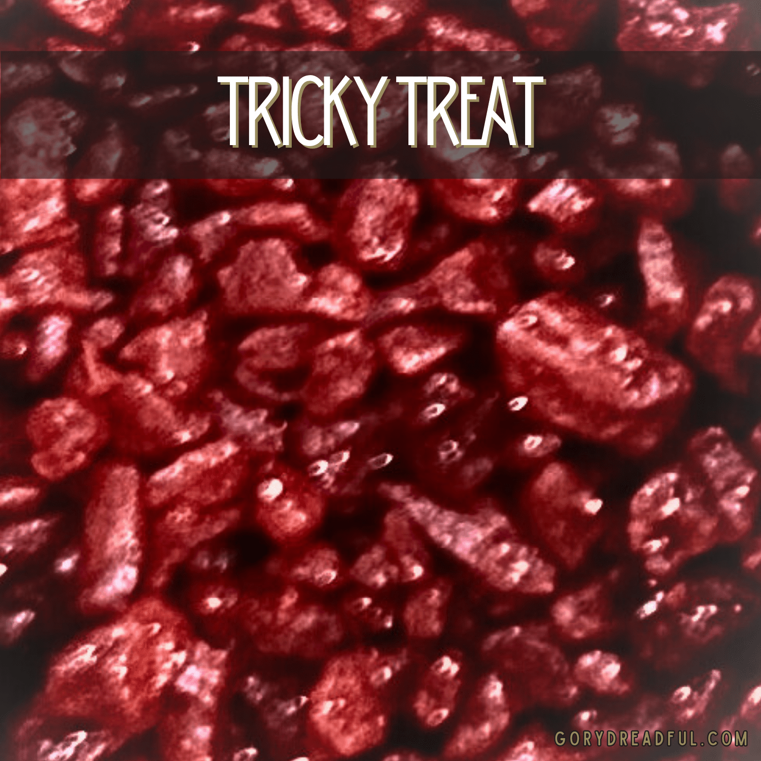 Tricky Treat Sizzling Room Salt Crystal Potpourri: Candy Corn Butterscotch Whiskey Scent - Mini - Gory Dreadful Candle Co