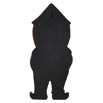 Retro Halloween Paper Mache Orange Pumpkin Boy Wall Décor