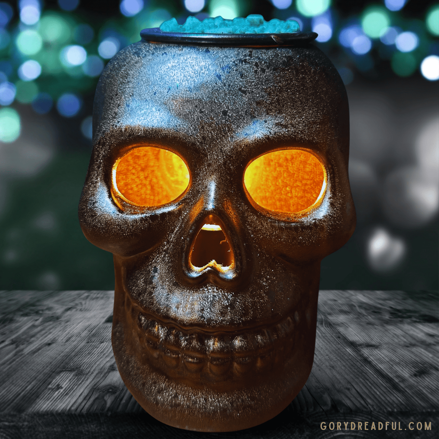 Werewolf's Embrace Sizzling Room Salt Crystal Potpourri: Maple Honey Vanilla Bourbon Scent - Mini - Gory Dreadful Candle Co