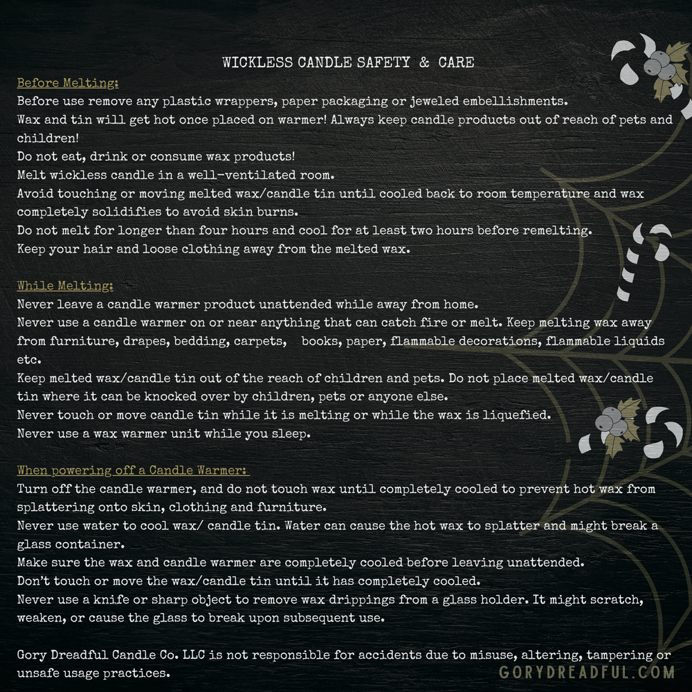 Resting Grinchface  Luxury Wickless Candle: Crushed Peppermint Scent