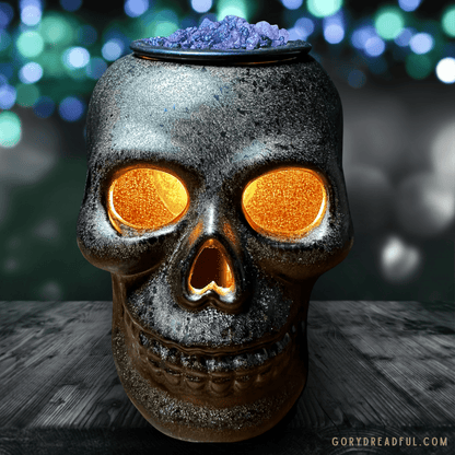 Witch & Famous Sizzling Room Salt Crystal Potpourri: Almond Macarons Vanilla Cake Lavender Tea Scent - Mini - Gory Dreadful Candle Co
