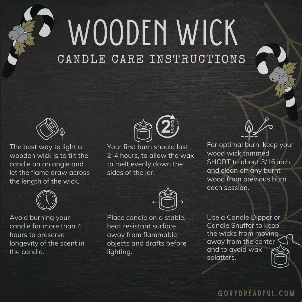 Gin-gle Bells Luxury Crackling Wooden Wick Candle Tin: Dry Gin & Cypress Scent